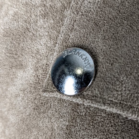 ✨SOLD✨BLANKNYC Faux Suede Moto Jacket Brick - Picture 10 of 12